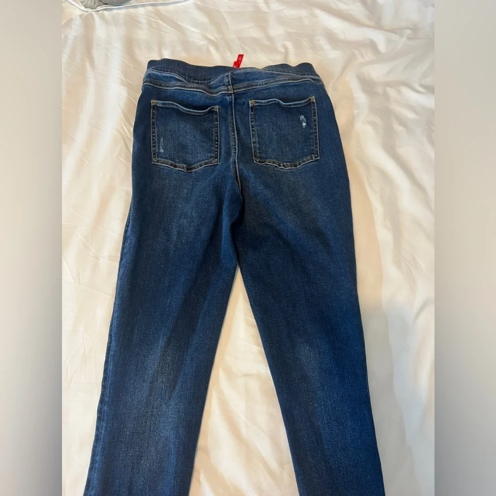 SPANX distressed denim